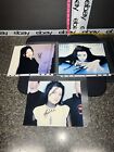 Amy Lee Evanescence (3) Autographed 8x10 photos See Description