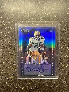 2023 Absolute Dorsey Levens Iconic Ink Blue Autograph /35 Packers Auto