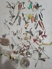 Huge Lot 100+ Vintage Spinner Spoon Fly Popper Lure Lot Mepps And Others