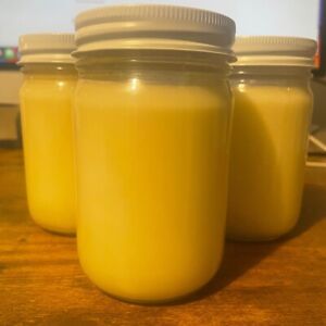 100% Grass Fed & Finished Beef Tallow From Small Wisconsin Farm. 10 oz