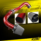 For 07-10 Scion tC 2.4L Red Cold Air Intake + Stainless Steel Filter