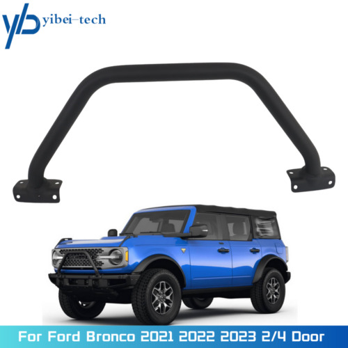 For Ford Bronco 2021-2023 2/4 Door Bull Bar Bumper Brush Guard Off Road Grill (For: 2021 Ford Badlands)