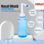 500ml Nasal Wash Neti Pot Nose Cleaner Bottle Irrigator Sinus Rinse  Child Adult