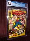 AMAZING SPIDERMAN #121 CGC 8.0 1973 THE DEATH of GWEN STACY Marvel Comic Book