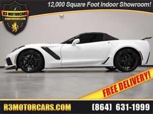 2019 CHEVROLET Corvette ZR1 3ZR CONVERTIBLE 755HP 1 YEAR ONLY WOW!!!!!