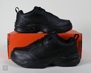 NEW Nike Air Monarch IV Black Athletic Shoes (416355-001) Men's Size 6-13 4E