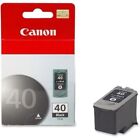 NEW Genuine Canon Pixma Series Fine Ink PG-40 Black Ink Cartridge