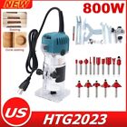 Electric Hand Trimmer Palm Router Laminate Trimmer Wood Working Tool 30000RPM US