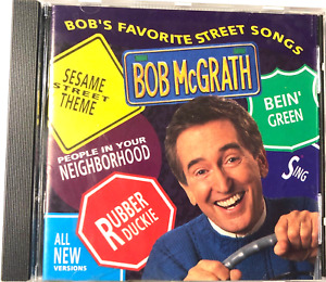 Bob McGrath Bobs Favorite Street Songs (CD 1991) childrens Sesame Street  promo