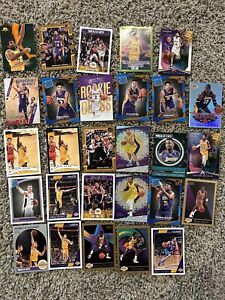 Los Angeles Lakers 28 Card Lot: Rookies, Stars, And Legends. Inserts + Parallels