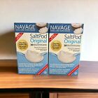 2 Navage Original Sea Salt Saline Concentrate Capsules 2 x 30 SaltPods EXP 10/26