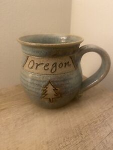 New ListingOREGON Pottery Coffee Mug Cup Souvenir