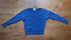 Magaschoni 100% cashmere blue sweater, medium large