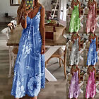 Women Ladies Boho Floral Maxi Dress Cocktail Party Summer Holiday Beach Sundress