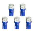 Autometer 3286-K Led Bulb, Replacement, T3 Wedge, Blue, 5 Pack