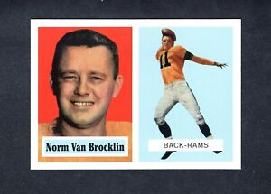 1994 Topps Archives 1956 Norm Van Brocklin Los Angeles Rams #22  NM