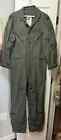 New ListingMilitary Flyers 40R Coveralls CWU-27P Flight Suit Sage Green Air Force Army