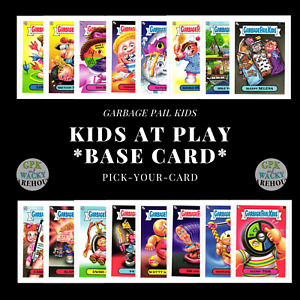 2024 SERIES 1 GARBAGE PAIL KIDS AT PLAY PICK YOUR CARD BASE STICKERS 1-100 A/B