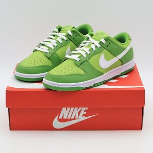 DJ6188-300 Nike Dunk Low Kermit Chlorophyll Vivid Apple Sea Light Green (Men's)
