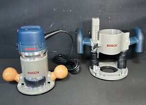 Bosch 161 1617EVSPK Plunge Router Combo Pack Used