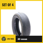 Set of (4) Used 225/60R18 Dunlop Grandtrek ST30 100H - 5.5-7/32 (Fits: 225/60R18)