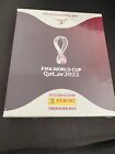 Panini FIFA 2022 QATAR WORLD CUP TREASURE BOX Hard Cover ALBUM + 18 PACKS