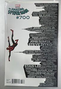 The Amazing Spider-man Variant Issue #700 Skyline Variant