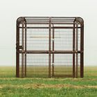 Walk in Metal Aviary Large Bird Cage Parrot Macaw Flight Pet Finch Poultry House