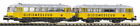 PIKO 40254 N Gauge Diesel Rail Car Gleismesszug DB EP V New Ov Analogue 1:160
