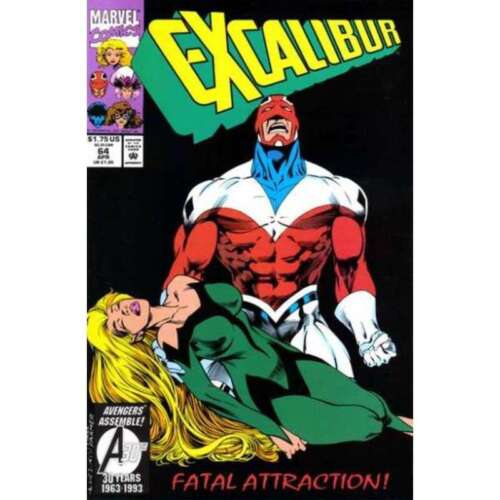 New ListingExcalibur (1988 series) #64 in Near Mint condition. Marvel comics [c/