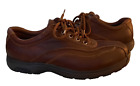 Dunham Highland Park 8001BR Brown Leather Waterproof Walking Shoes Men's 9 4E