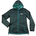 Coalatree Camper Hooded Jacket Womens XL Green Full Zip Insulated