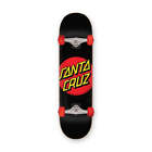 Santa Cruz Skateboard Complete, Classic Dot Black, 7.25
