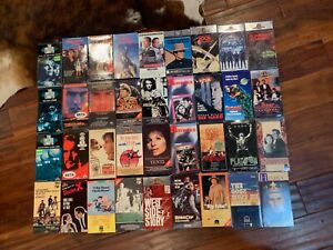 Betamax Tape Lot 36 Tapes Action, Western, Sc-Fi