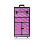 SHANY REBEL Series Pro Makeup Artists Rolling Train Case - Trolley Case - Cha...