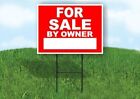 FOR SALE BY OWNER BLANK SPACE Plastic Yard Sign ROAD SIGN with Stand