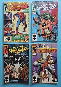 1984 The Amazing Spiderman Marvel Comic #257 255 259 2 Vintage Lot EX-NM