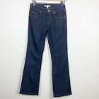 CABI Jeans Womens 0 Boot Cut Dark Wash Style 203L Hemmed Inseam 28.5”