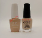 OPI Soak Off Gel Polish/ Nail Lacquer/ Duo W57 Pale To The Chief 0.5oz