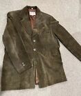 Scully Leather Western Blazer Jacket Men’s 44 VTG Great Condition