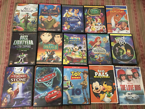 Lot of 24 Disney Blu-Ray & DVD Movies
