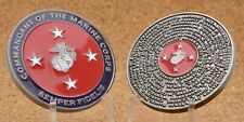 ALL Commandant of the Marine Corps History Challenge Coin General USMC AMAZING