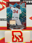 New Listing2021 Spectra- David Ortiz NEON BLUE Epic Legends Game Used Material 34/50! SOXS!