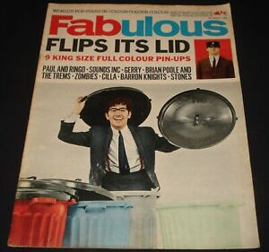 FABULOUS 1960s MOD POP MAG BEATLES MOODY BLUES ROLLING STONES LORD SUTCH ZOMBIES