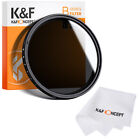 K&F Concept 58mm ND Lens Filter Adjustable Variable ND2 to ND400 for Nikon Canon