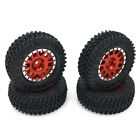 RCAWD Alloy Beadlock Wheel & Tires for 1/24 ECX Barrage & RGT & FTX 1/24 Series