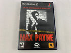 Playstation 2 (PS2) Max Payne Black Label Verison w/ Manual - USED, CIB