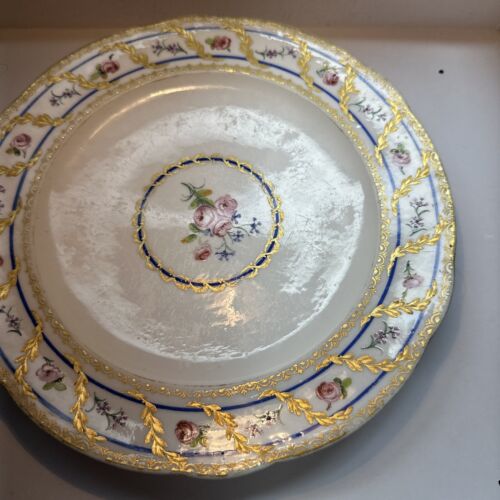 1780 Authentic SEVRES Soft Paste Porcelain 9.25