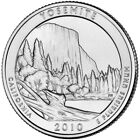 2010 D Yosemite NP Quarter ATB Series Uncirculated From US Mint roll.