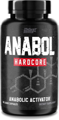 Anabol Hardcore 60 Capsules by Nutrex Research-Exp 05/2026
